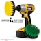 Drill Brush Power Scrubber By Useful Products 5 in W 5 in L Brush, Variety 4in-S-GY-QC-DB - alternate 7